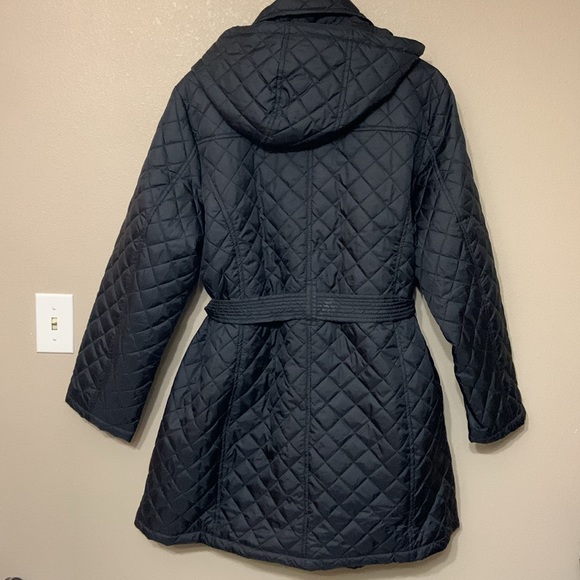 Tower By London Fog Belted Jacket - Picture 2 of 7